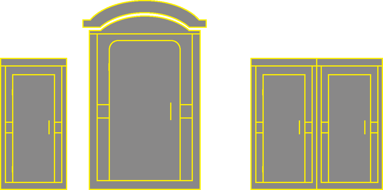 Portable Toilet Door Left